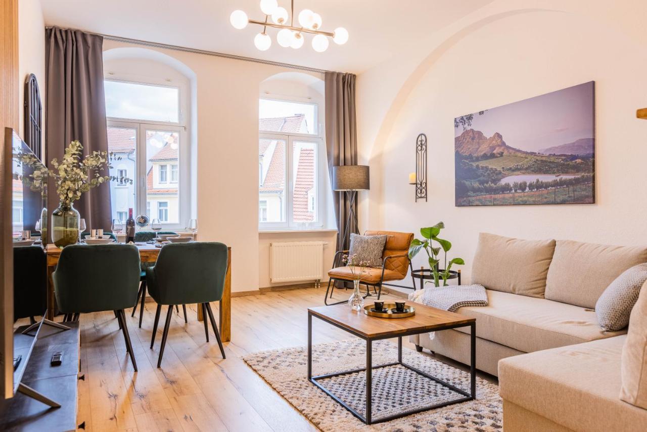 Fynbos Apartments Theaterblick, Historisch & Stilvoll, Parkplatz Meißen Eksteriør bilde
